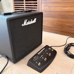 Marshall CODE 25 Amp AND Marshall CODE Programmable Footcontroller