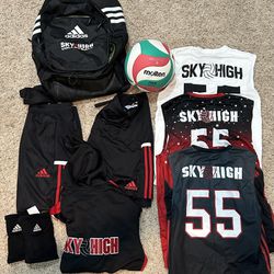 Sky High Volleyball Adidas Gear is