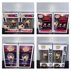 Funko Pop MOVIES RED DAWN Set Of 2 (Jed & Matt Eckert)