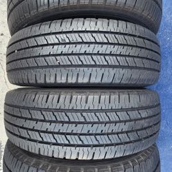 4 USED TIRES HANKOOK LT 225/75/16