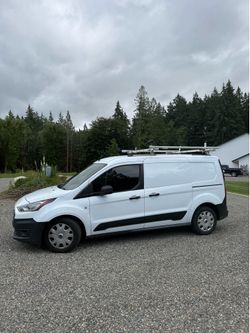 2019 Ford Transit Connect XL Cargo Van – 114k Miles – Shelving & Ladder Rack