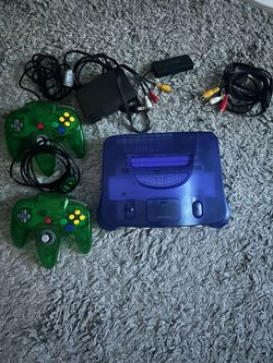 Nintendo 64 Console Bundle with Controllers