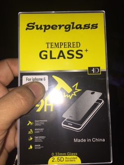 iPhone 6 or 6s protective screen glass