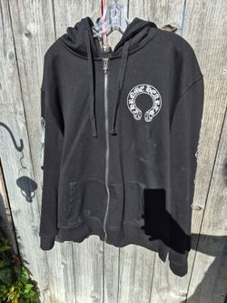 CH boutique Black Zip-Up Hoodie