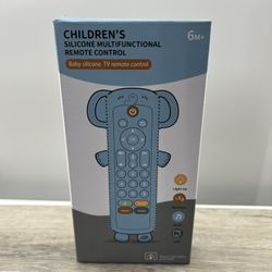 Baby Remote Control Toy & Silicone Teether Cover - New