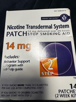 Nicotine Transdermal System Patch