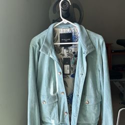 Blue Suede Jacket MARCIANO By Guess