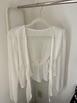 White Zara Blouse 