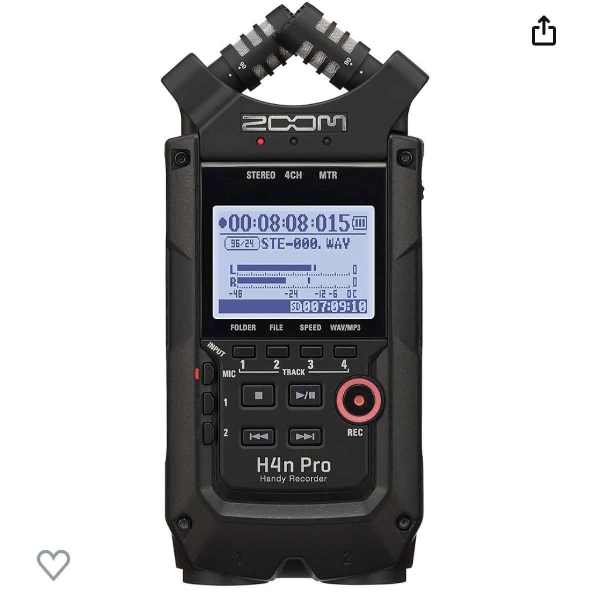 Zoom H4n Handy Recorder