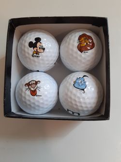 Disney Golf Balls 