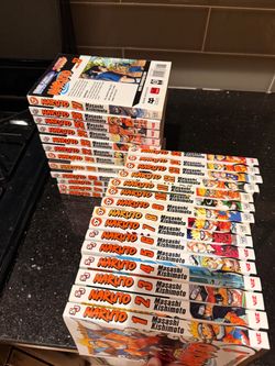 NARUTO MANGA ENGLISH 1-27 USED
