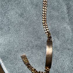 Italian Gold Bracelet 