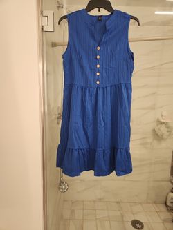 Beautiful Blue Summer Dress