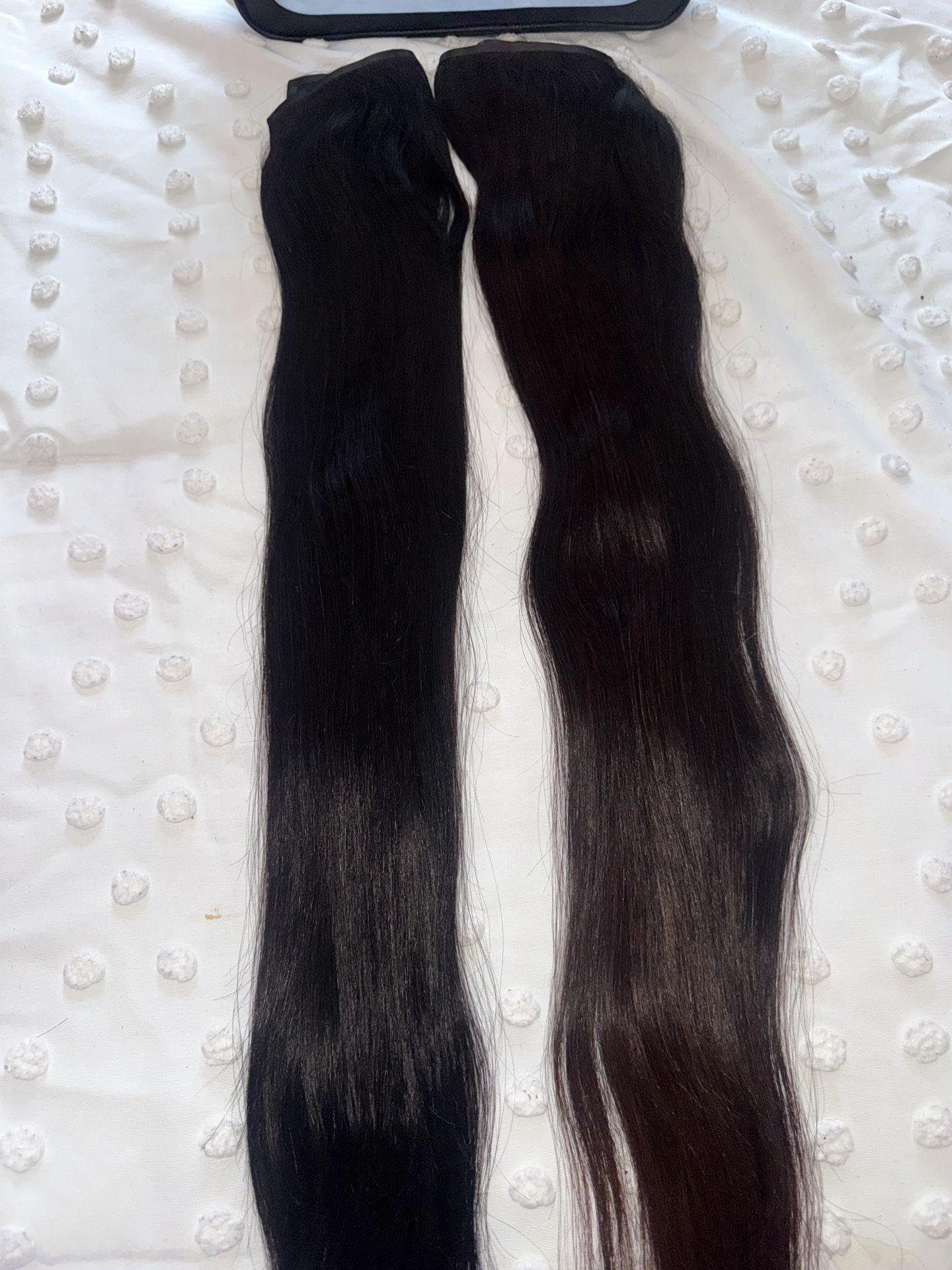 Bellami Silk Seam Clip-In Extensions – 26” / 360g – Off Black