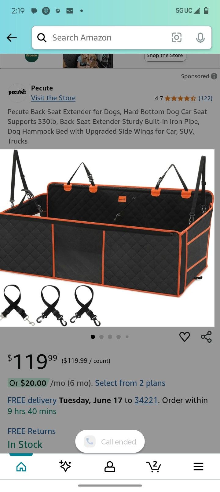 Dog Bed For Traveling