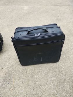 Vintage laptop briefcase