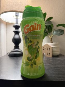 Gain Original Fireworks In-Wash Laundry Scent Booster Beads - 12.2oz: Plastic Bottle, HE Formulation, Odor Control