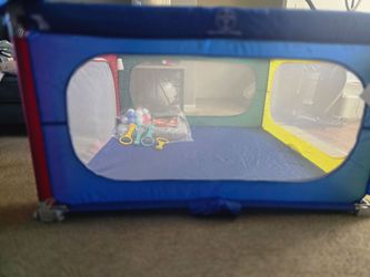 Baby Play Yard Playpen with Toys