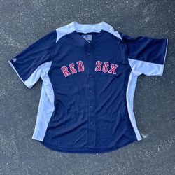 Boston Red Sox Men's Baseball Jersey Majestic Cool Base Men’s Size XXL