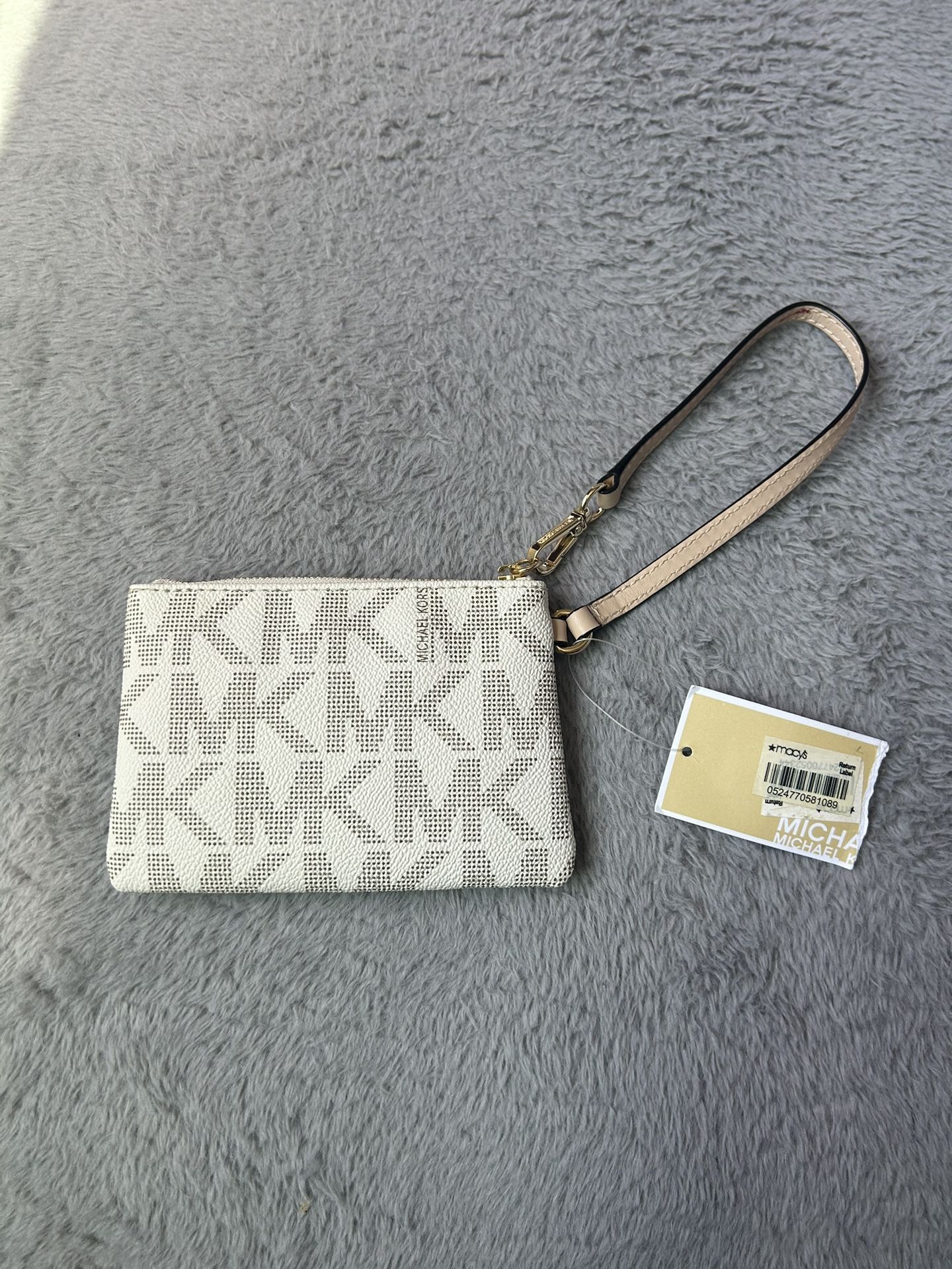 Michael Kors Vanilla SM Wristlet