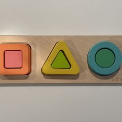 Lovevery Geo Shapes Puzzle 