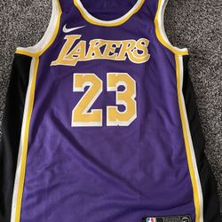 Brand New Nike Lebron James Lakers Jersey 