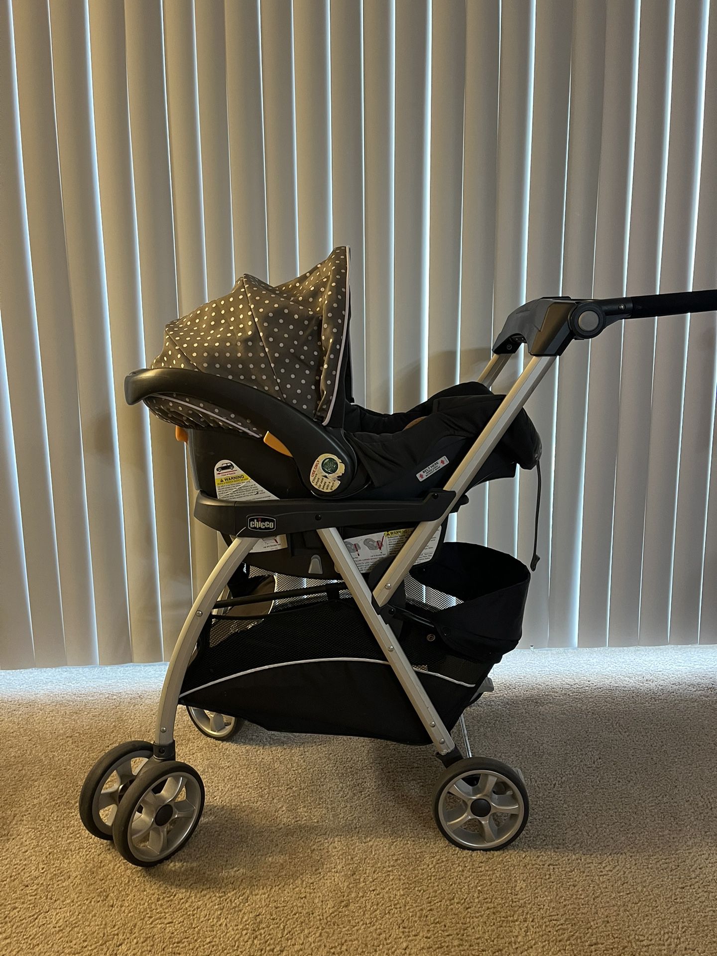 Stroller , Car Seat, and Base For 