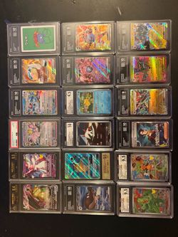 Graded Pokémon Card Lot – 18 Cards