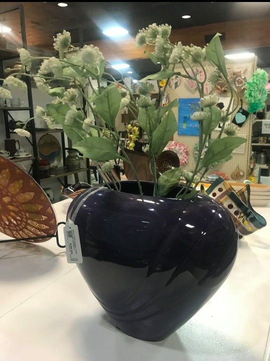 Rare VTG Haeger Vase Lavender Art-Deco