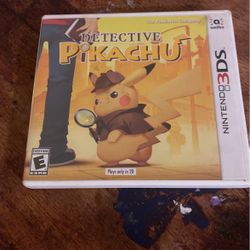 Detective Pikachu Nintendo 3DS