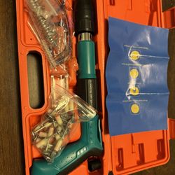 Brand-New Powder-Actuated Nail Gun — Complete Set