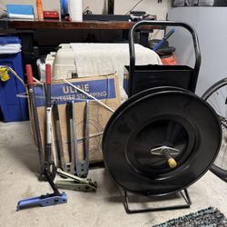 Uline Polyester Strapping Cart 