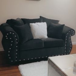 Love Seat And Couch 