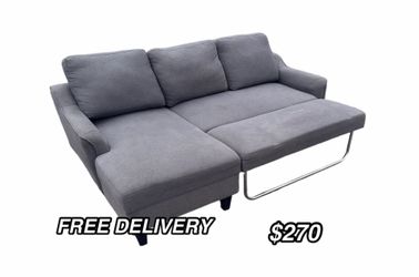 PULL OUT BED SECTIONAL SOFA COUCH SALA FREE DELIVERY