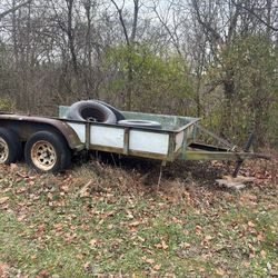 14' Double Axle Trailer 