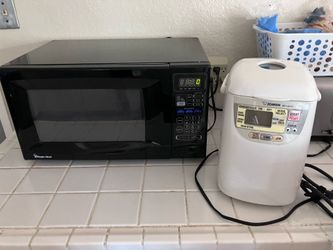 Microwave and bread machine