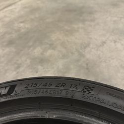Brand New Michelin 215/45 R17 Tire – Never Used! (Pilot Sport All Season 4) 1