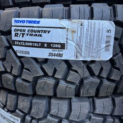 Toyo R/T Trail 37x12.50R17 E Rated 10 Ply ( Set of 4 ) 🔥🔥🔥🔥