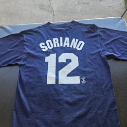 New York Yankees Alfonso Soriano Vintage MLB Majestic Tee
