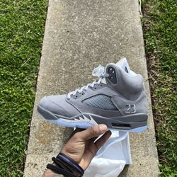 Retro Jordan 5 “Wolf Grey 2026” Size 9