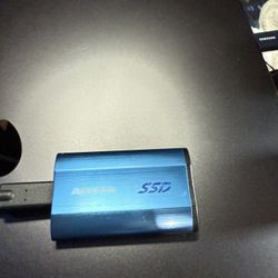 Ultra Fast External SSD 1TB USB C Portable Flash Drive 