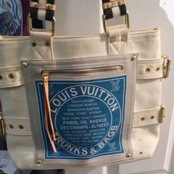 Authentic Louis Vuitton Globe Shopper Cabas Bag 
