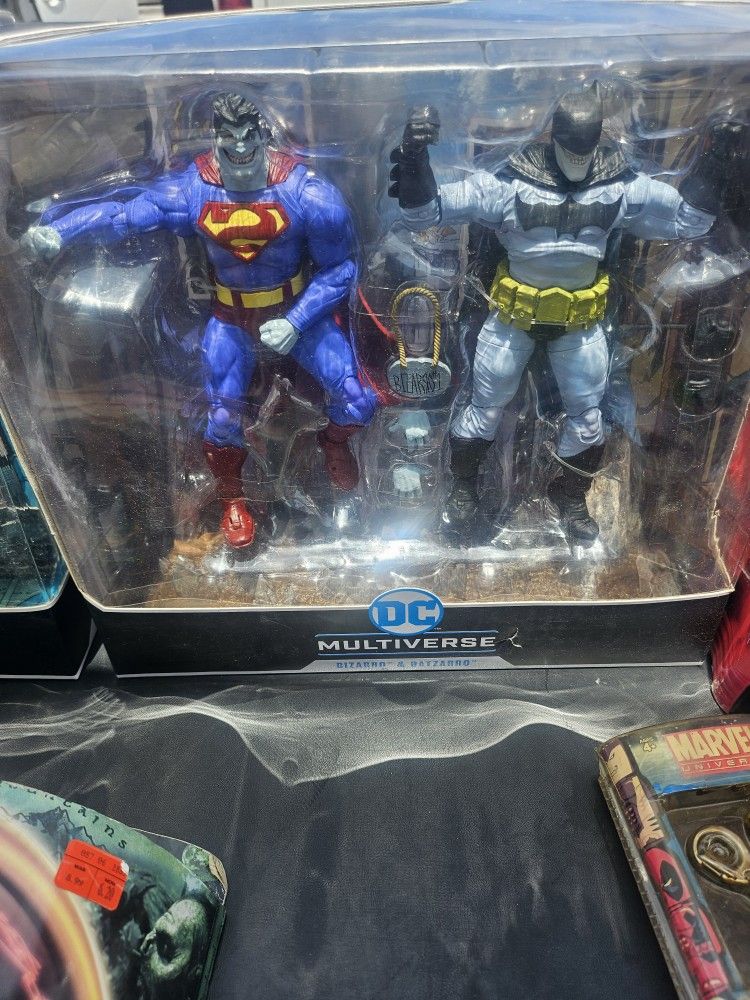 Batman And Superman Dc Figures