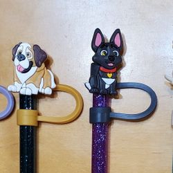 NEW Dog Straw Covers Lot (for 9-10mm straws)