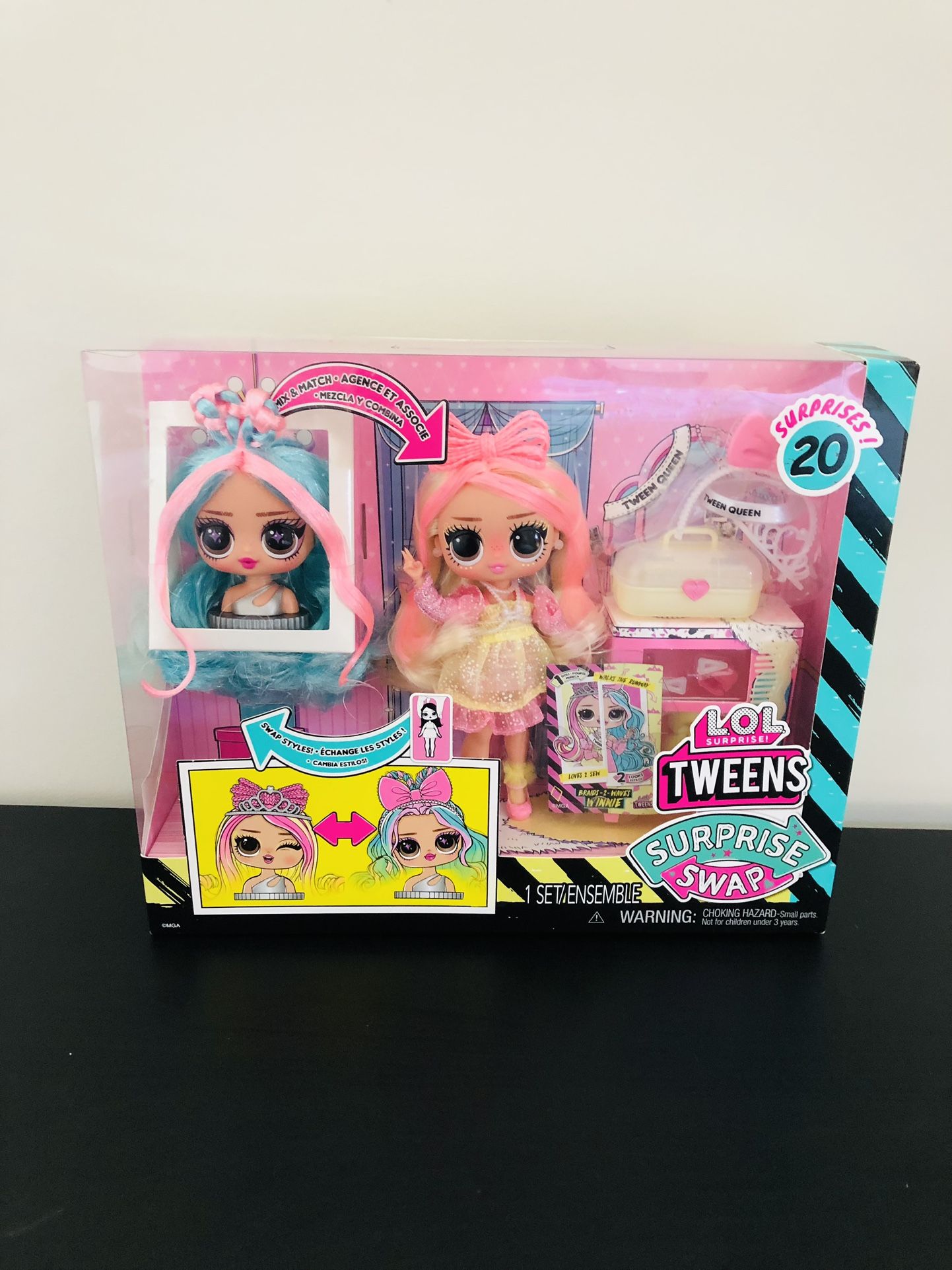 Brand new! LOL Surprise Tweens Surprise Swap Braids 2-Waves Winnie Fashion Doll