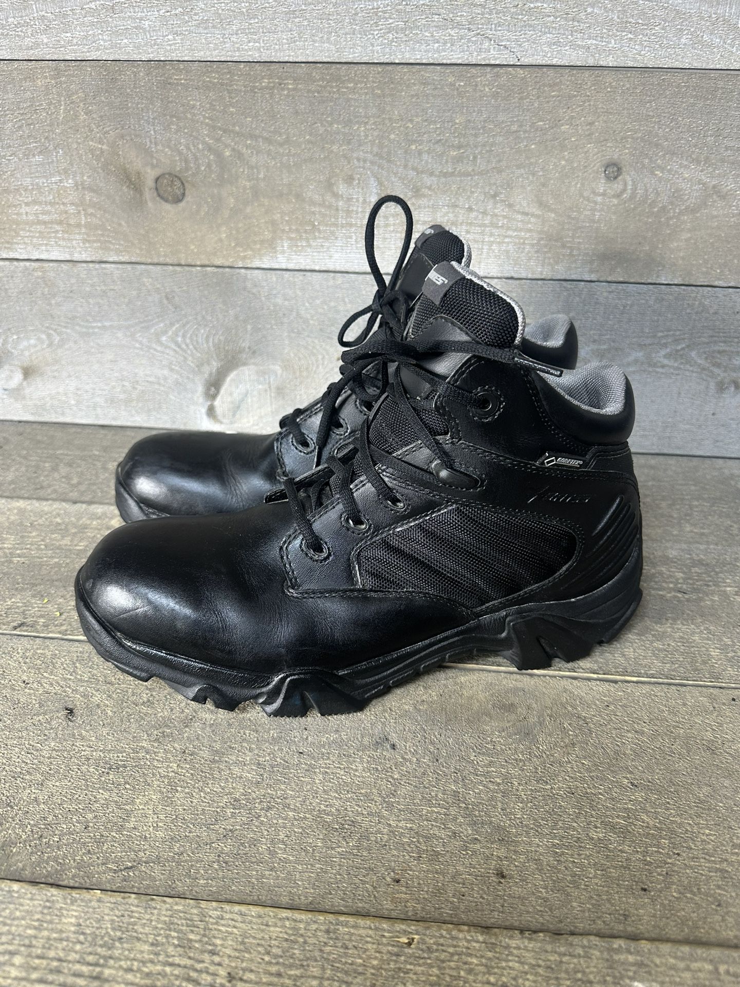 Bates GX-4 Gore-Tex Waterproof Black Leather Tactical Boots Men's 11 E02266