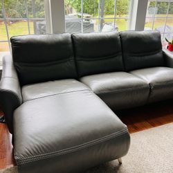 Leather Sectional