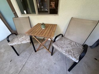 Patio set