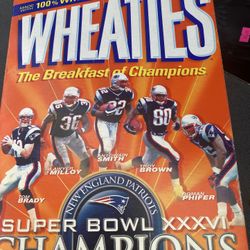 Wheaties Box And Cereal