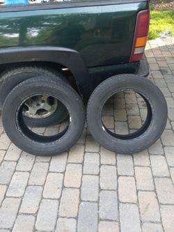 Goodyear 17" Tires 